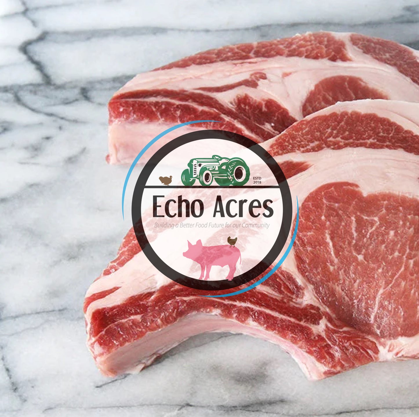 Pork Rib Chops (pasture raised, soy-free)